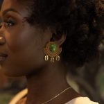 Boucles Tahira vert lagune