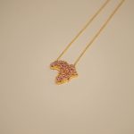 Collier Afrique rose light